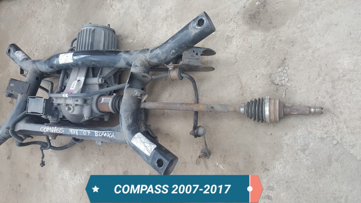 CUNETA O PUENTE POSTERIOR JEEP COMPASS 2007 AL 2017